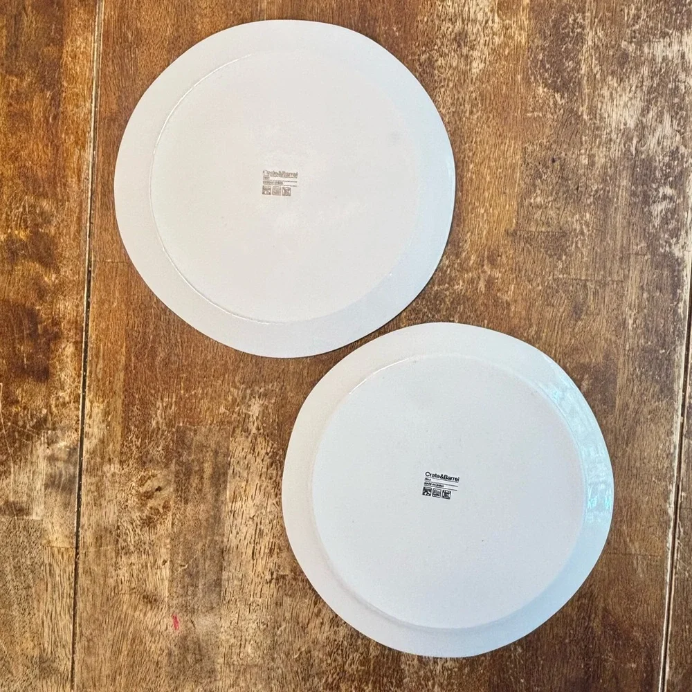 Set of 2 Crate & Barrel RIKA 10.75